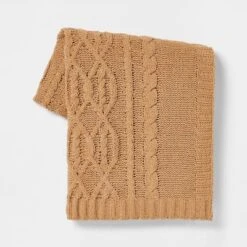 Cable Knit Chenille Throw Blanket - Threshold -Threshold GUEST 06c3534e e724 4660 bffd 3fc0a2800797