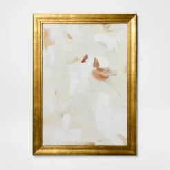 28"x38" Modern Abstract Light Framed Wall Art With Ornate Frame - Threshold™ Designed With Studio McGee -Threshold GUEST 07bb8133 d4a5 4c10 896d 3cd838272397