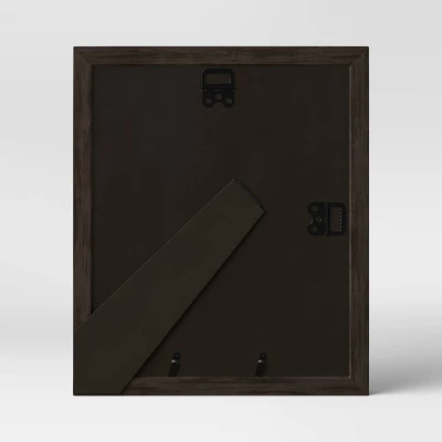 8" X 10" Double Matted Table Frame Dark Brown - Threshold™ 5 8" X 10" Double Matted Table Frame Dark Brown - Threshold™ - Image 3