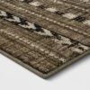 5'x7' Bethel Woven Stripe Rug Cream/Brown/Black - Threshold™: Geometric Medium Pile, Skid-Resistant, Indoor Area Rug 2 5'x7' Bethel Woven Stripe Rug Cream/Brown/Black - Threshold™: Geometric Medium Pile, Skid-Resistant, Indoor Area Rug -Threshold GUEST 0c03d118 70a7 4206 b9e3 3371c5efe0aa
