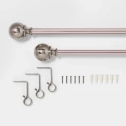 Ball Curtain Rod - Threshold