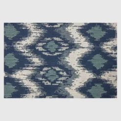 Ikat Outdoor Rug Blue - Threshold 12 Ikat Outdoor Rug Blue - Threshold -Threshold GUEST 0f4f9fab 337f 468f 90aa b0fb53a222d0