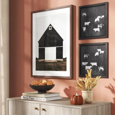 24" X 30" Barn Framed Poster Black - Threshold™: Countryside Elegance, Vintage Artistry 3 24" X 30" Barn Framed Poster Black - Threshold™: Countryside Elegance, Vintage Artistry