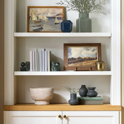 12"x16" Landscape Wide Wood Frame Wall Art - Threshold™ Designed With Studio McGee 3 12"x16" Landscape Wide Wood Frame Wall Art - Threshold™ Designed With Studio McGee