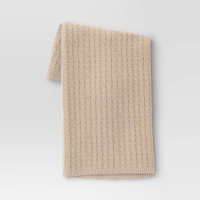 Marled Knit Throw Blanket - Threshold™ 9 Marled Knit Throw Blanket - Threshold™ - Image 7