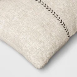 Oversized Stitched Lumbar Throw Pillow Neutral - Threshold™ 8 Oversized Stitched Lumbar Throw Pillow Neutral - Threshold™ -Threshold GUEST 1b3e6912 537b 4a18 a3c5 485cfb4f0792
