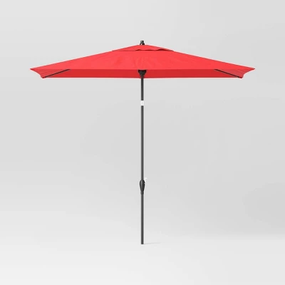 10'x6' Rectangular Market Patio Umbrella - Black Pole - Threshold™ 15 10'x6' Rectangular Market Patio Umbrella - Black Pole - Threshold™ - Image 13