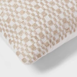 Geo Woven Dec Pillow Oblong Khaki/Ivory - Threshold™: Cotton Fabric, Indoor Stripe Design, Polyester Filled 7 Geo Woven Dec Pillow Oblong Khaki/Ivory - Threshold™: Cotton Fabric, Indoor Stripe Design, Polyester Filled -Threshold GUEST 1b7f191d 8e34 4687 8532 f9d5c9ec498f