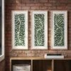 (Set Of 3) 12"x28" Modern Seaweed Framed Arts Naturals - Threshold™ 2 (Set Of 3) 12"x28" Modern Seaweed Framed Arts Naturals - Threshold™ -Threshold GUEST 1c644c20 573f 4d56 a355 ef25dd2067a8