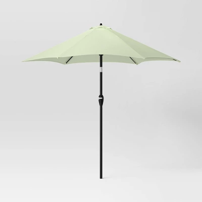 9'x9' Market Patio Umbrella - Black Pole - Threshold™ 15 9'x9' Market Patio Umbrella - Black Pole - Threshold™ - Image 13