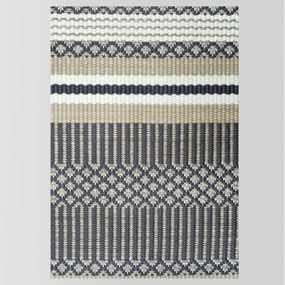 Global Stripe Outdoor Rug - Threshold 4 Global Stripe Outdoor Rug - Threshold - Image 2