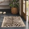 Washable Woven Zebra Accent Rug Black/Tan - Threshold™ 1 Washable Woven Zebra Accent Rug Black/Tan - Threshold™ -Threshold GUEST 1ef82405 bffa 433f af1f 587bc6f78e23