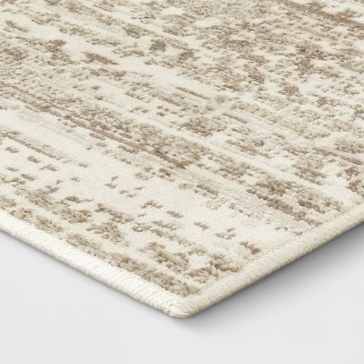 9'x12' Border Dot Motif Area Rug Beige - Threshold™ 4 9'x12' Border Dot Motif Area Rug Beige - Threshold™ - Image 2