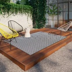 Geo Diamond Outdoor Rug - Threshold 10 Geo Diamond Outdoor Rug - Threshold -Threshold GUEST 23db025e b35c 43ab a704 cb9cdf62af10