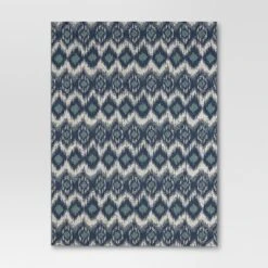 Ikat Outdoor Rug Blue - Threshold 18 Ikat Outdoor Rug Blue - Threshold -Threshold GUEST 26cc3119 0645 49b3 8d70 543d60a6eca5