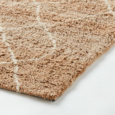 Moroccan Wool Shag Rug Brown - Threshold™ Designed With Studio McGee 4 Moroccan Wool Shag Rug Brown - Threshold™ Designed With Studio McGee - Image 2