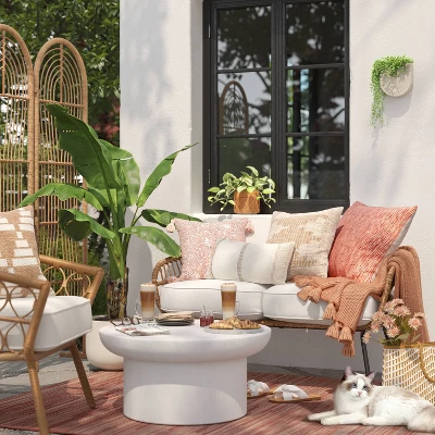 Space Dyed Pattern Outdoor Rug - Threshold™ 3 Space Dyed Pattern Outdoor Rug - Threshold™