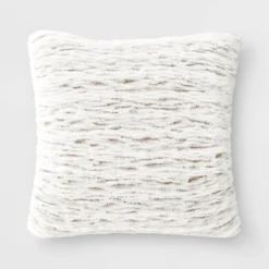 Tipped Snow Leopard Faux Fur Square Throw Pillow - Threshold™ 11 Tipped Snow Leopard Faux Fur Square Throw Pillow - Threshold™ -Threshold GUEST 2d6b054d 8586 4936 9957 35da08081dea