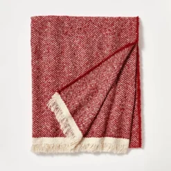 Herringbone Frayed Edges Throw Blanket - Threshold™ Designed With Studio McGee 13 Herringbone Frayed Edges Throw Blanket - Threshold™ Designed With Studio McGee -Threshold GUEST 2db9fb6e d97b 4ee9 92a0 48b2688839c5