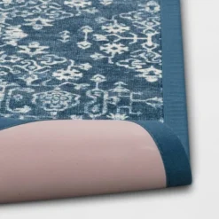 Vintage Print Comfort Rug Blue - Threshold™ 9 Vintage Print Comfort Rug Blue - Threshold™ -Threshold GUEST 2f4d2ac9 00f5 42f5 a160 ae82fb4083c6