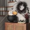 Medium Halloween Glass Pumpkin Black - Threshold™ 1 Medium Halloween Glass Pumpkin Black - Threshold™ -Threshold GUEST 3178c431 0d8d 4c36 a526 fb28bad7cb9f 2