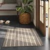 2'x3' Washable Striped Accent Rug Heathered Gray/Brown Almond - Threshold™ 1 2'x3' Washable Striped Accent Rug Heathered Gray/Brown Almond - Threshold™ -Threshold GUEST 341effba 0470 49c0 a372 9f2c68454d1c