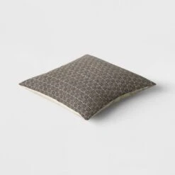 Oversized Textural Woven Square Throw Pillow Black/Neutral - Threshold™ -Threshold GUEST 35ba18f9 0430 4e81 a143 784cbaa39a9c