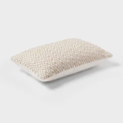 Geo Woven Dec Pillow Oblong Khaki/Ivory - Threshold™: Cotton Fabric, Indoor Stripe Design, Polyester Filled 6 Geo Woven Dec Pillow Oblong Khaki/Ivory - Threshold™: Cotton Fabric, Indoor Stripe Design, Polyester Filled -Threshold GUEST 3767b8b0 00b7 42a1 a2e9 449f71098464