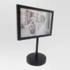 4" X 6" Modern Standing Single Picture Frame Black - Threshold™: Metal, Tabletop Display, Glass Glazing 1 4" X 6" Modern Standing Single Picture Frame Black - Threshold™: Metal, Tabletop Display, Glass Glazing -Threshold GUEST 3cc0ed4a 1511 4276 87e9 d2b315f46508