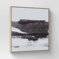 (Set Of 2) 24" X 24" Framed Canvas Black - Threshold™: Modern Style, Digital Abstract Art, Vertical Polystyrene Frame 10 (Set Of 2) 24" X 24" Framed Canvas Black - Threshold™: Modern Style, Digital Abstract Art, Vertical Polystyrene Frame -Threshold GUEST 3d550068 28a1 4dd8 b1cc 7cbd73f0aa12