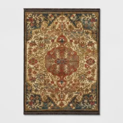 Floral Woven Medallion Persian Rug - Threshold -Threshold GUEST 3eb86cbc 044a 4e0d ad92 c20f1928d94e