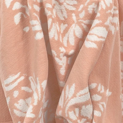 Medallion Jacquard Knit Throw Blanket With Tassels Coral - Threshold™ 6 Medallion Jacquard Knit Throw Blanket With Tassels Coral - Threshold™ - Image 4