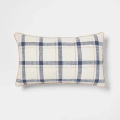 Woven Striped With Plaid Reverse Throw Pillow - Threshold™ 9 Woven Striped With Plaid Reverse Throw Pillow - Threshold™ -Threshold GUEST 414edcb0 1df4 4bee 9be2 ba1403dbbcd6