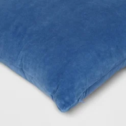 Washed Cotton Velvet Square Throw Pillow Blue - Threshold™: Indoor Use, Removable Cover, Hidden Zipper 7 Washed Cotton Velvet Square Throw Pillow Blue - Threshold™: Indoor Use, Removable Cover, Hidden Zipper -Threshold GUEST 42d1e0e1 f518 469b adf7 e728ff5a2d58