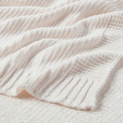 60"x80" Velvet Chenille Bed Throw - Threshold™ 4 60"x80" Velvet Chenille Bed Throw - Threshold™ - Image 2