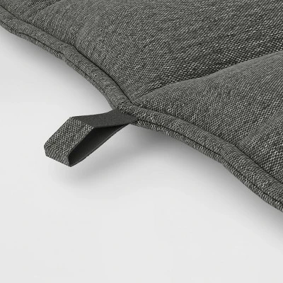 43"x21" Heathered Outdoor Chair Cushion - Threshold™ 4 43"x21" Heathered Outdoor Chair Cushion - Threshold™ - Image 2