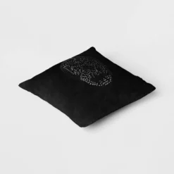 Beaded Skull Velvet Square Throw Pillow Cover Black - Threshold™: Skeleton Pillow, Hidden Zipper, Indoor Use 6 Beaded Skull Velvet Square Throw Pillow Cover Black - Threshold™: Skeleton Pillow, Hidden Zipper, Indoor Use -Threshold GUEST 45ff8afd 879b 47c1 94db cddad8216737