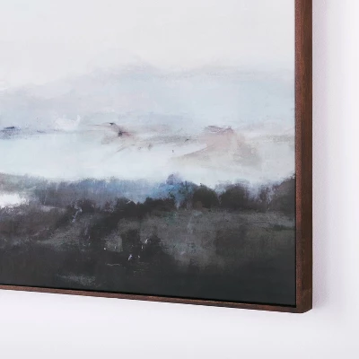36" X 36" Dreary Abstract Landscape Framed Wall Canvas - Threshold™ Designed With Studio McGee 4 36" X 36" Dreary Abstract Landscape Framed Wall Canvas - Threshold™ Designed With Studio McGee - Image 2
