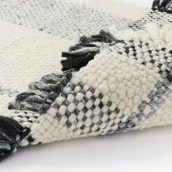 Laurelhurst Indoor/Outdoor Plaid Rug Black/White - Threshold™ Designed With Studio McGee 12 Laurelhurst Indoor/Outdoor Plaid Rug Black/White - Threshold™ Designed With Studio McGee -Threshold GUEST 47457b71 5c9b 42df 87fc 530893609812