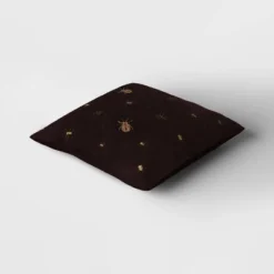 Beaded And Embroidered Spider Cotton Velvet Square Halloween Throw Pillow Gold/Black - Threshold™ 8 Beaded And Embroidered Spider Cotton Velvet Square Halloween Throw Pillow Gold/Black - Threshold™ -Threshold GUEST 482afef7 2a72 42fb b304 9e2fd1564bbd