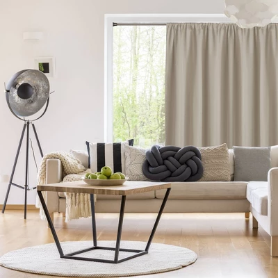 66"-120" Dual Mounted Indoor/Outdoor Tension Window Rod Light Gray - Threshold™ 4 66"-120" Dual Mounted Indoor/Outdoor Tension Window Rod Light Gray - Threshold™ - Image 2