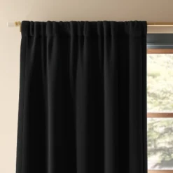 Blackout Henna Window Curtain Panel Black - Threshold™ -Threshold GUEST 4c0409ba 1796 415b b393 02afcbeba6a7