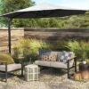 10' Round Solid Offset Outdoor Patio Cantilever Umbrella With Black Pole - Threshold™ 2 10' Round Solid Offset Outdoor Patio Cantilever Umbrella With Black Pole - Threshold™ -Threshold GUEST 4d5b1aea 39ff 4c92 8ebe 350592955d63
