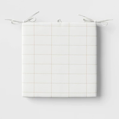 Woven Grid Outdoor Seat Cushion - Threshold™ 7 Woven Grid Outdoor Seat Cushion - Threshold™ - Image 5