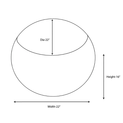 Cloverly Chunky Knit Pouf - Threshold 9 Cloverly Chunky Knit Pouf - Threshold - Image 7