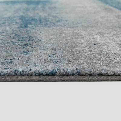 Abstract Watercolor Rug Blue - Threshold™ 6 Abstract Watercolor Rug Blue - Threshold™ - Image 4