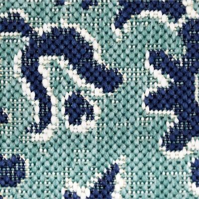 Blockprint Repeat Outdoor Rug - Threshold 4 Blockprint Repeat Outdoor Rug - Threshold - Image 2