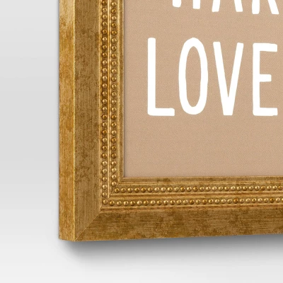 16" X 16" Harvest Love Framed Canvas Board - Threshold™ 5 16" X 16" Harvest Love Framed Canvas Board - Threshold™ - Image 3