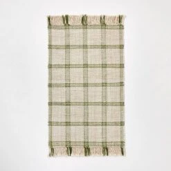2'1"x3'2" Indoor/Outdoor Plaid Accent Rug - Threshold™ Designed With Studio McGee™ 10 2'1"x3'2" Indoor/Outdoor Plaid Accent Rug - Threshold™ Designed With Studio McGee™ -Threshold GUEST 5ceded94 f8bc 4cc7 bec3 ee9e52b463f4
