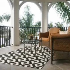 Diamond Ikat Outdoor Rug - Threshold -Threshold GUEST 5e160fa4 6921 43bc b067 8b8c88831c07